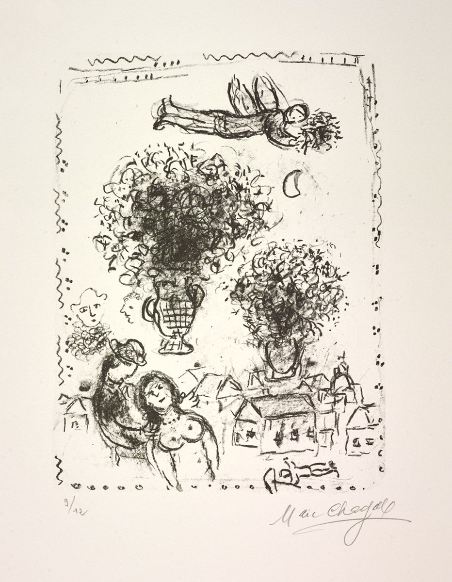Bouquets au ciel bleu