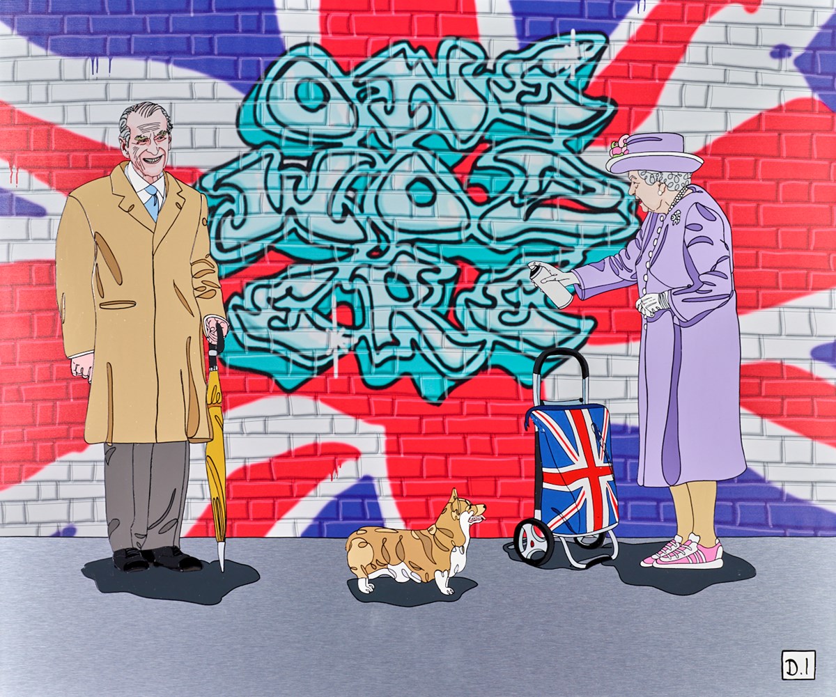 Graffiti Queen 'One Was Here' III
