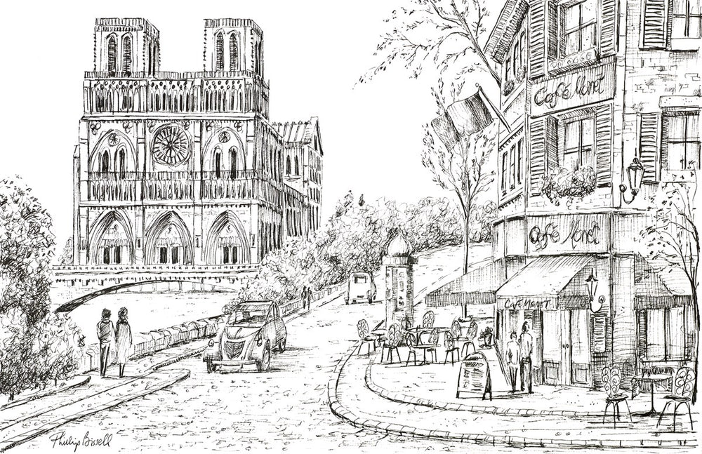 Cafe Monet, Notre Dame