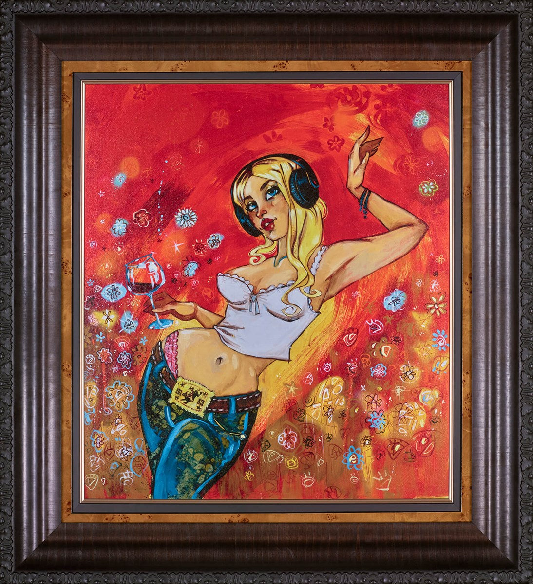 Paper Tiger (Framed)
