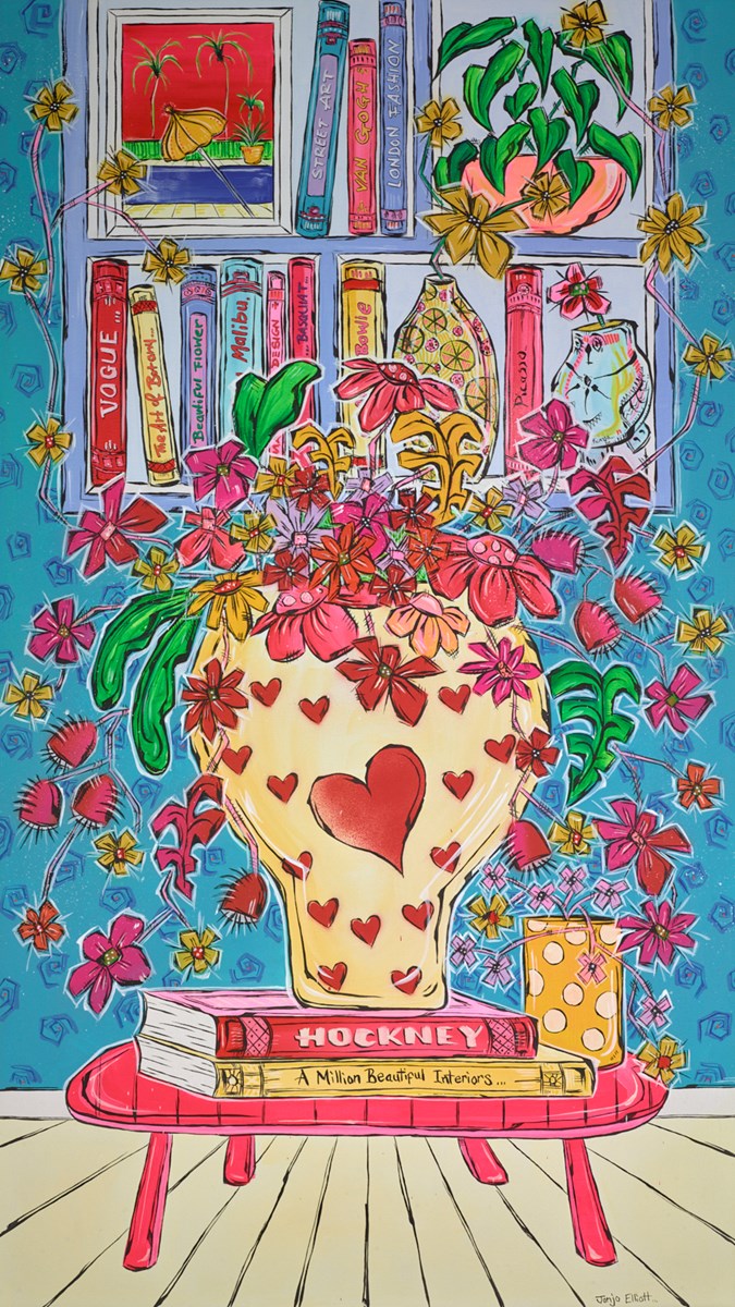 Bloom on a Pink Table