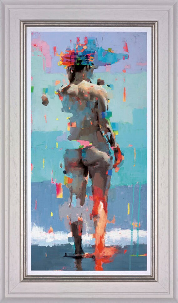 Electronica (Canvas Deluxe) (Framed)
