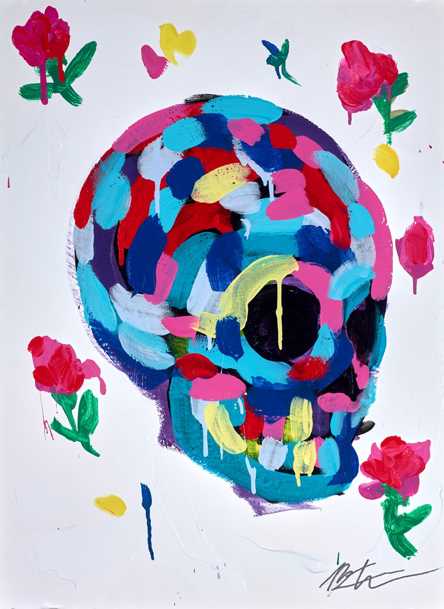 Skull (White) VII