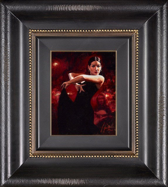 Colours of Flamenco (red) (Framed)