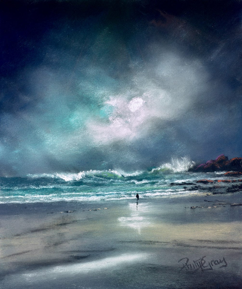 Dark Sky over the Beach II