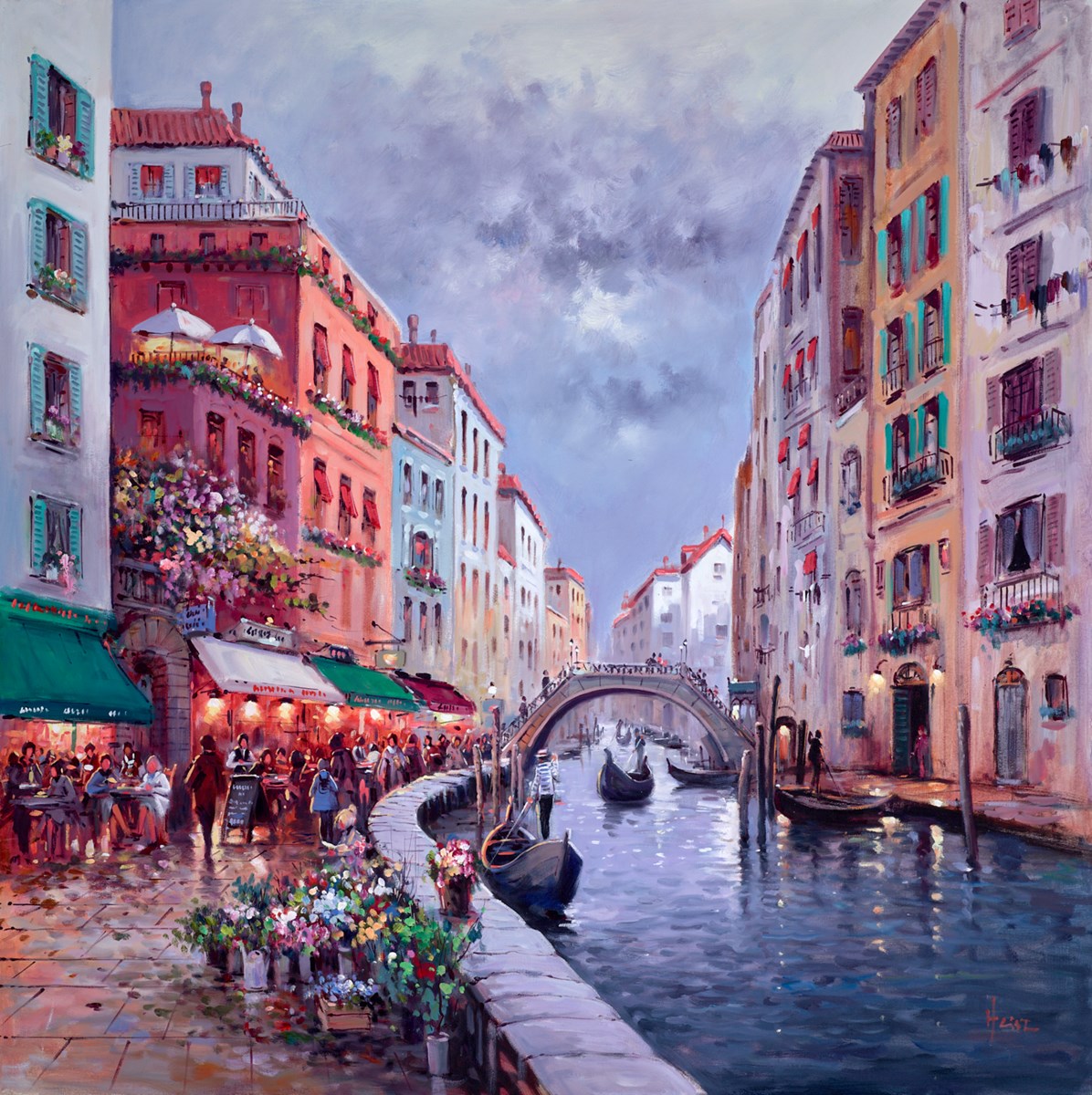 Relaxing in Venice II