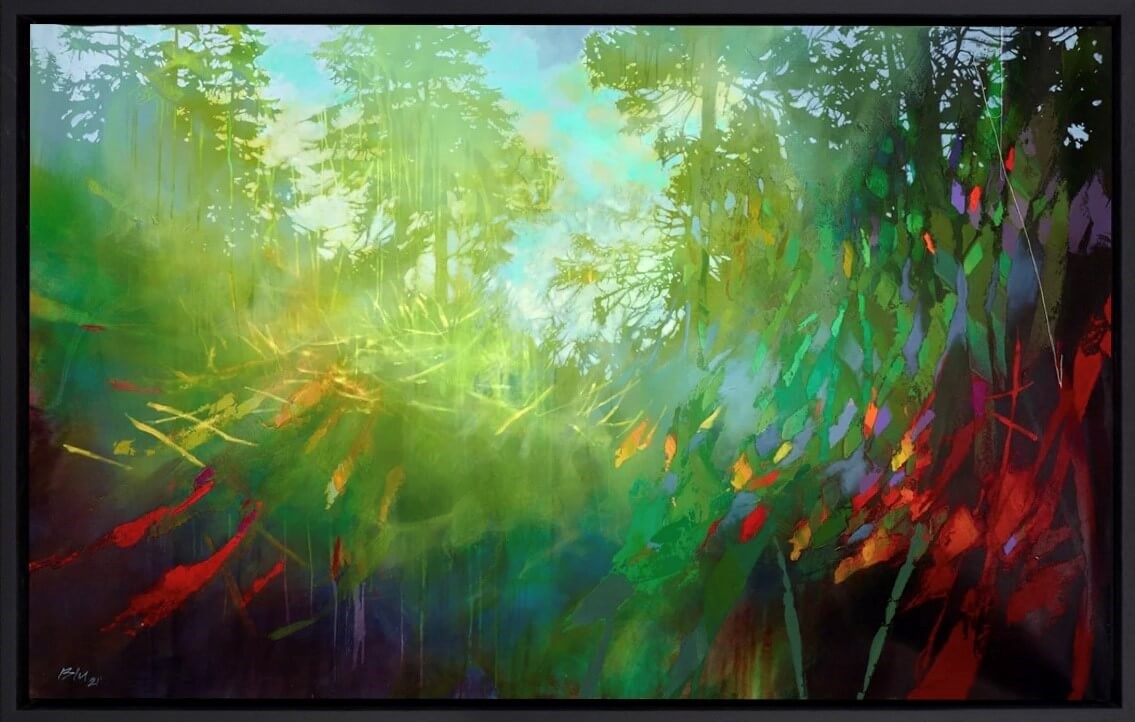 Emerald View (Framed)