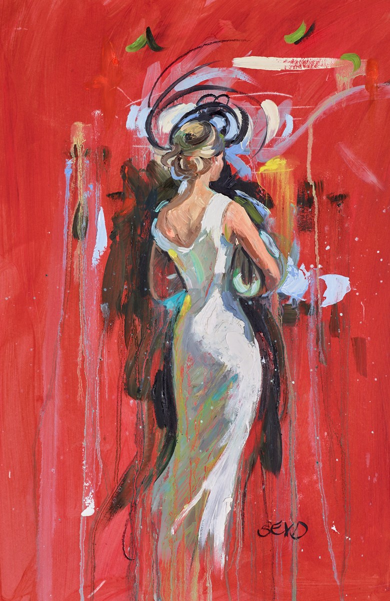 Lady in White