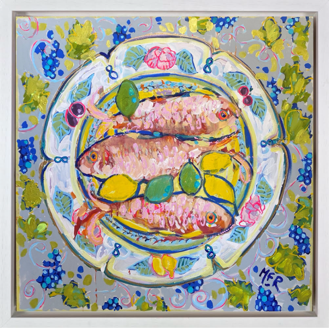 Three Limes,Five Lemons (Framed)
