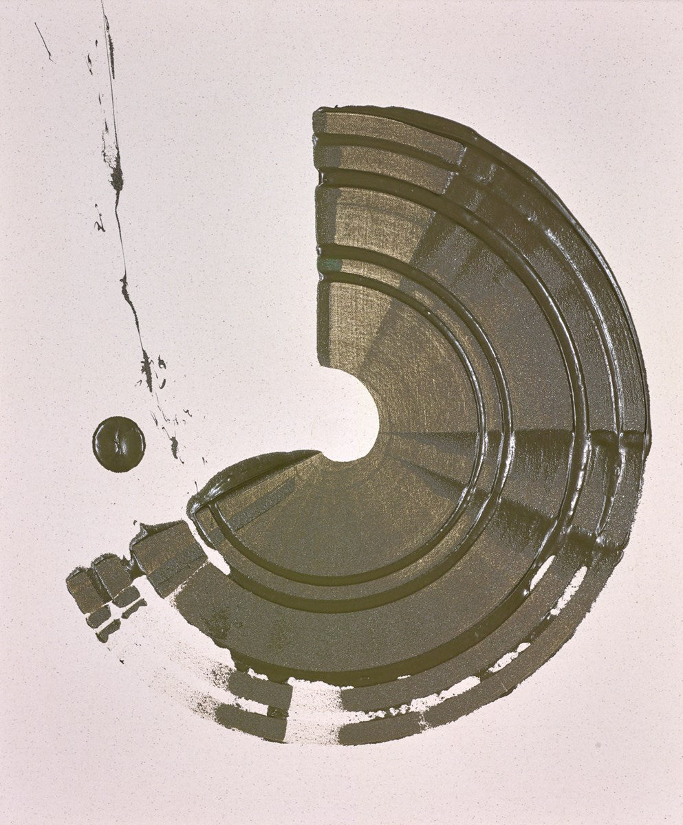 Mini Brushstroke - Olive Green