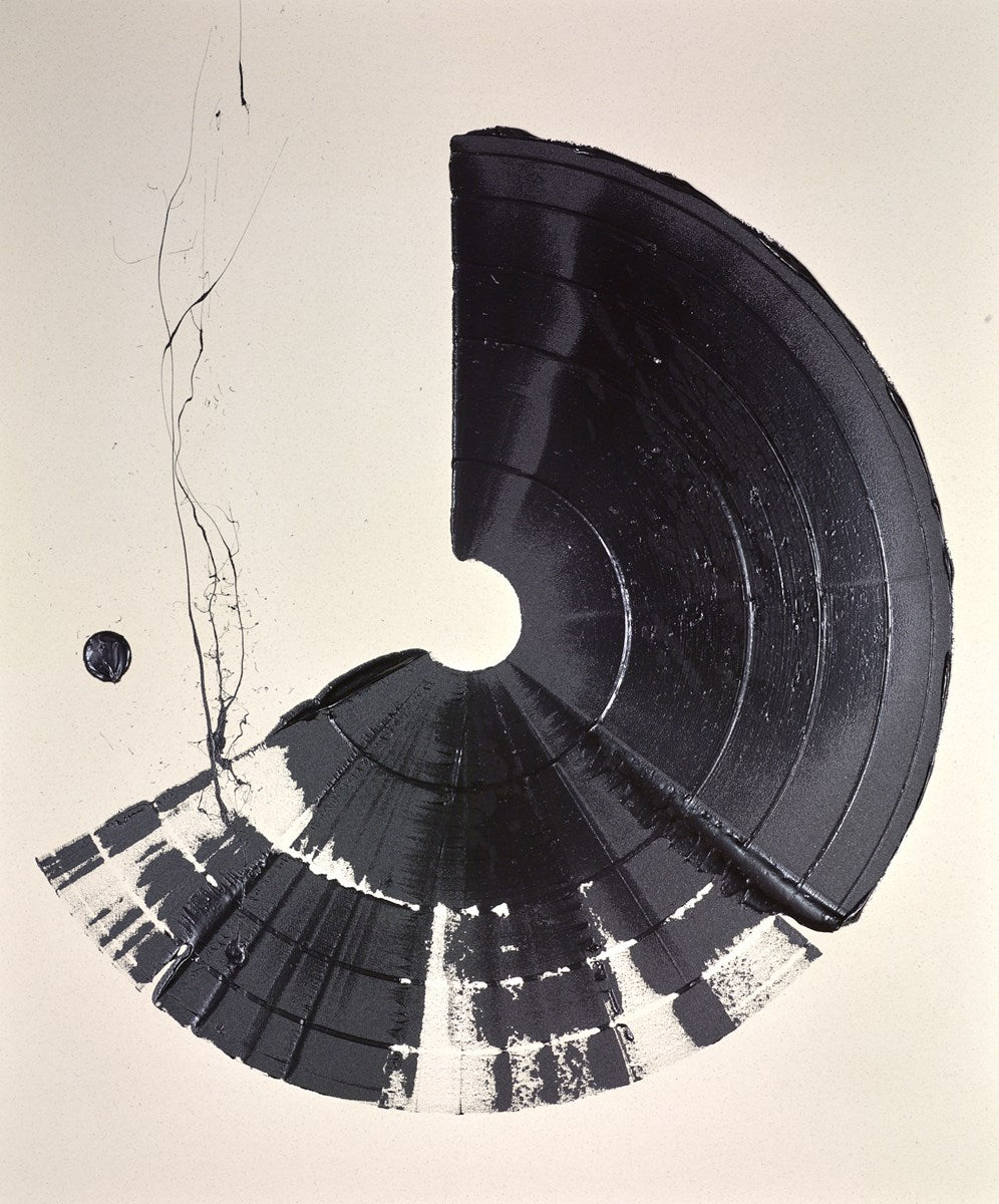Large Brushstroke - Black II