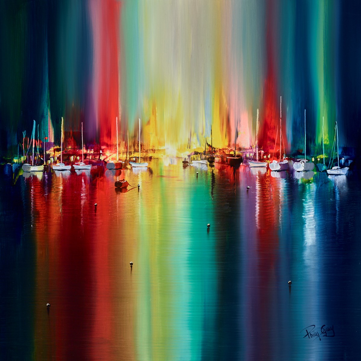 Dazzling Harbour Skies
