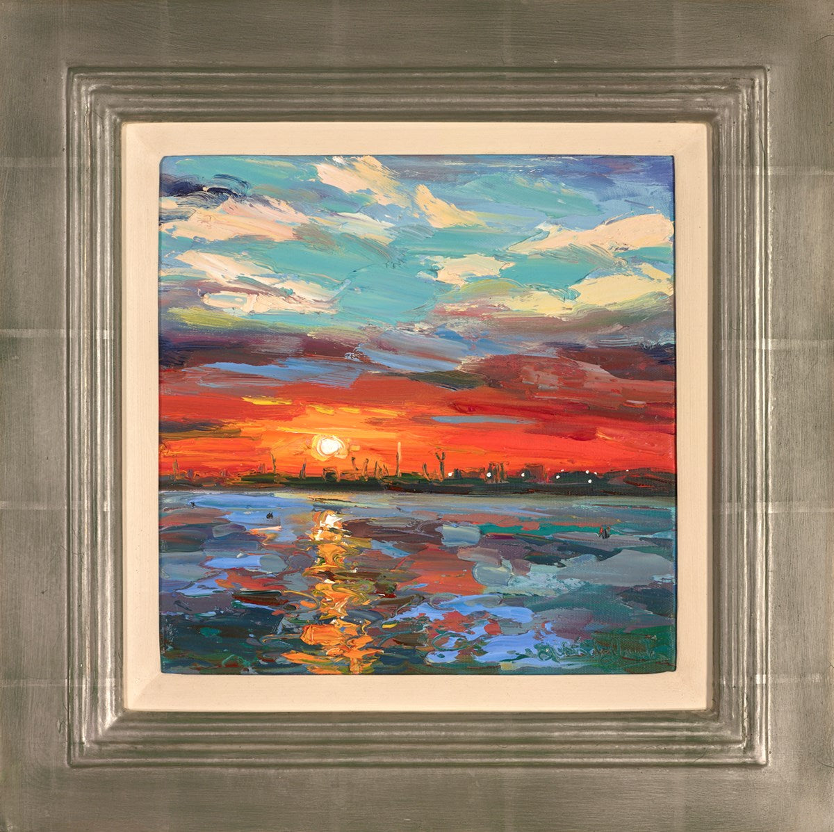 Setting Sun, Humber Estuary