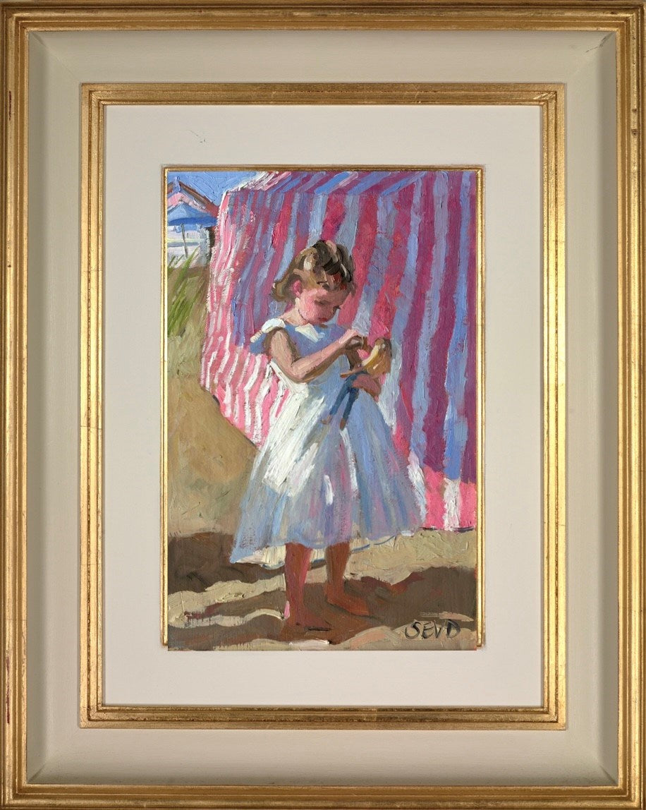 Beach Play (Framed)