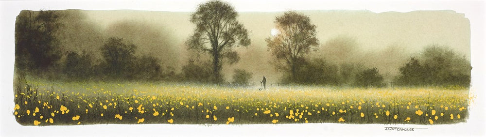 Walking Through Buttercups (study)