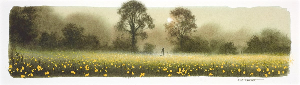 Walking Through Buttercups (study)
