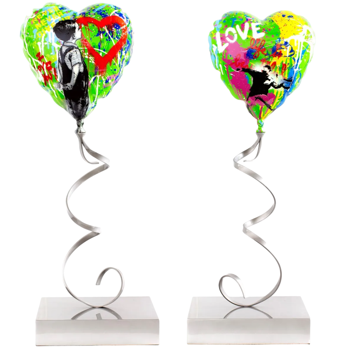 Flying Balloon Heart