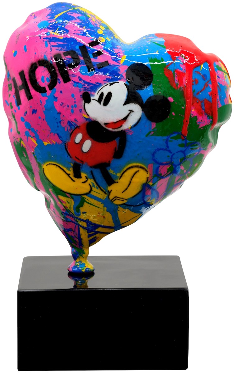 Mickey Balloon Heart