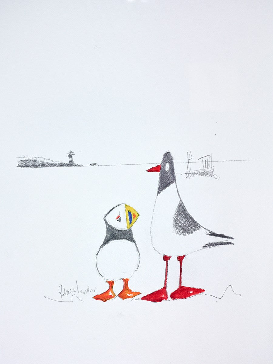 Distant Lighthouse V (sketch)