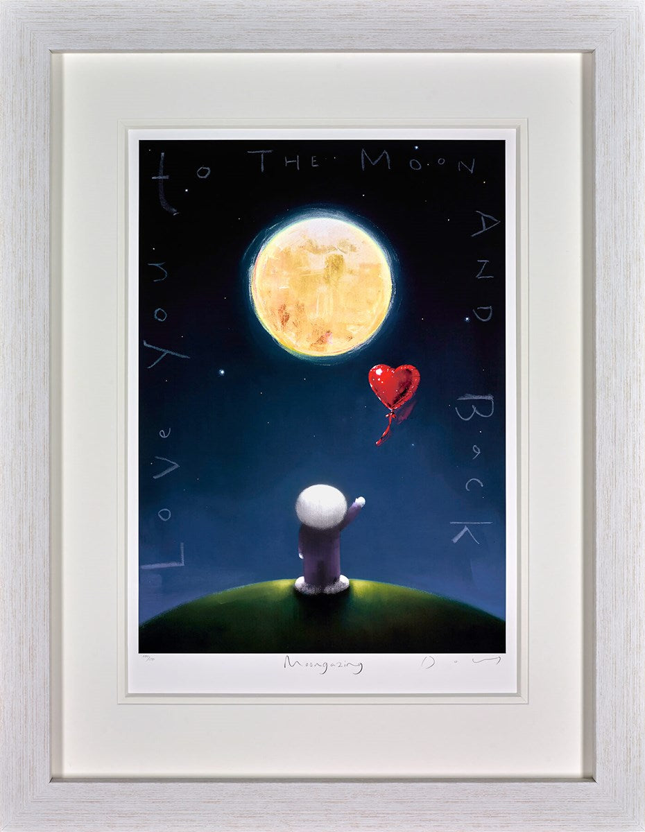 Moongazing (Framed)