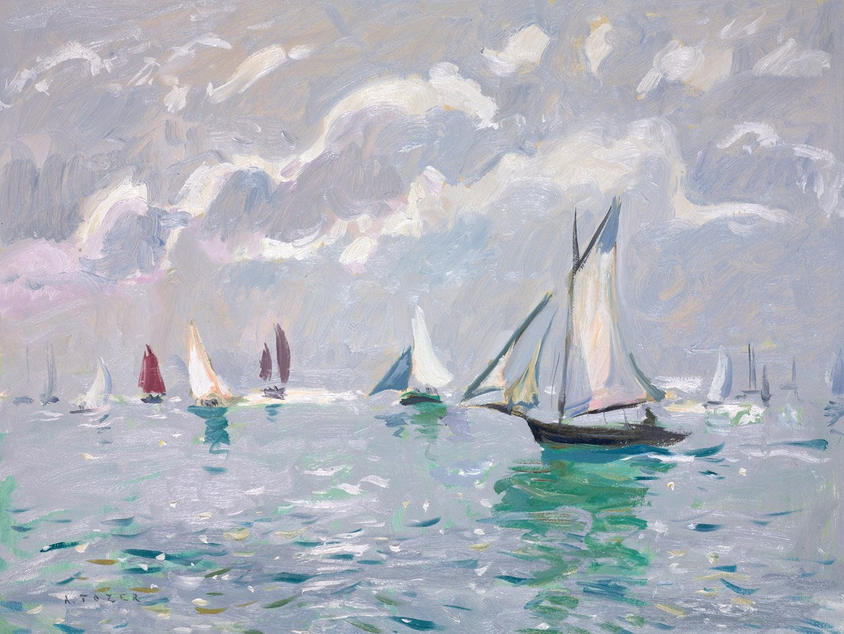 A Silvery Day on the Water, St Mawes