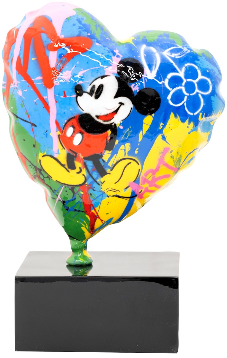 Mickey Balloon Heart