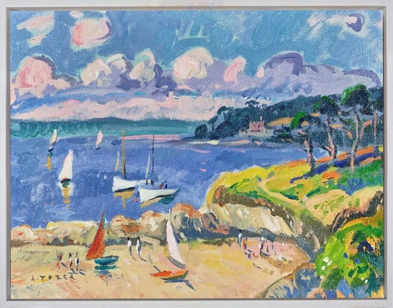 Sailing Around (Framed)