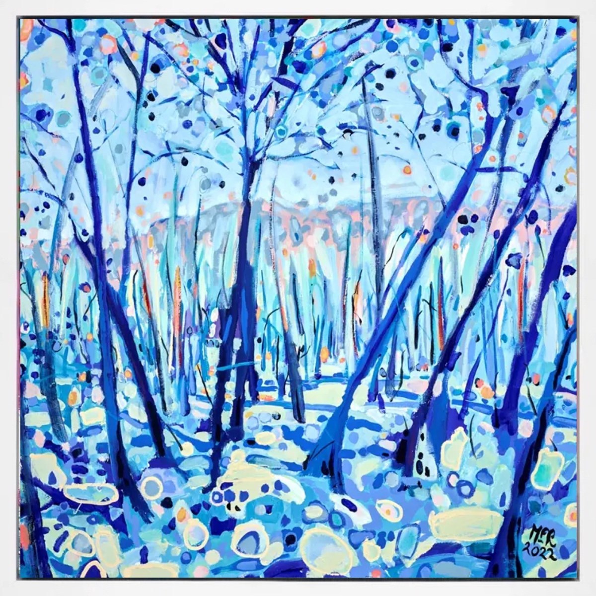 Blue Marsh (Framed)