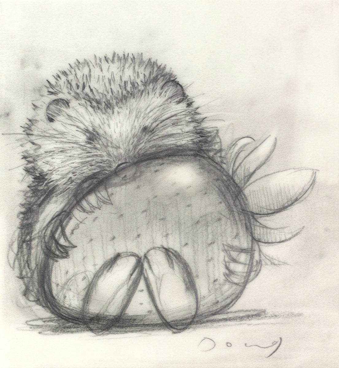Sharing is Caring Strawberry (Sketch)