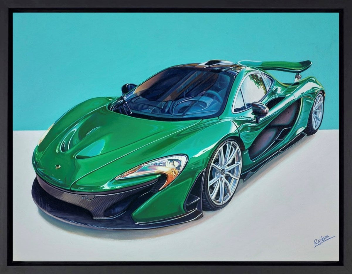 2014 McLaren P1 (Framed)