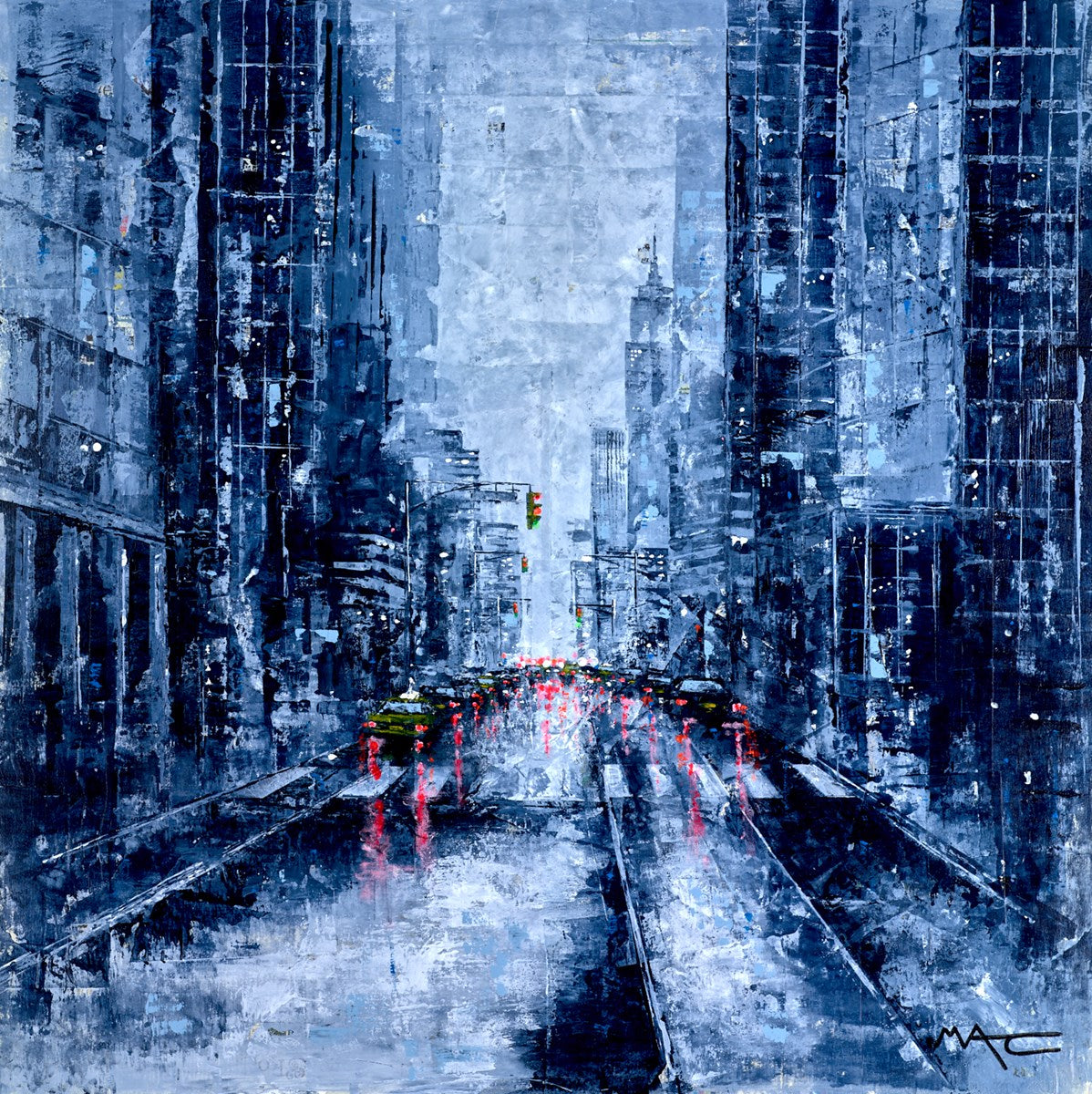 Big Blue Apple - NYC