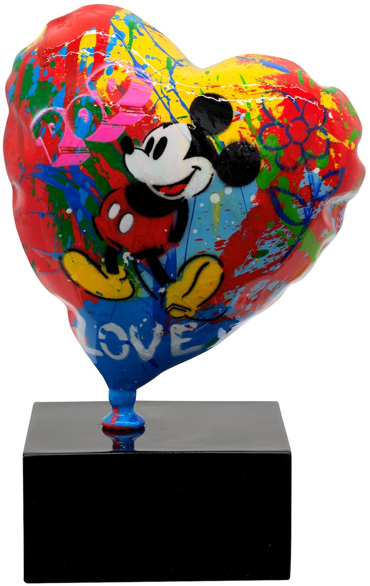 Mickey Balloon Heart