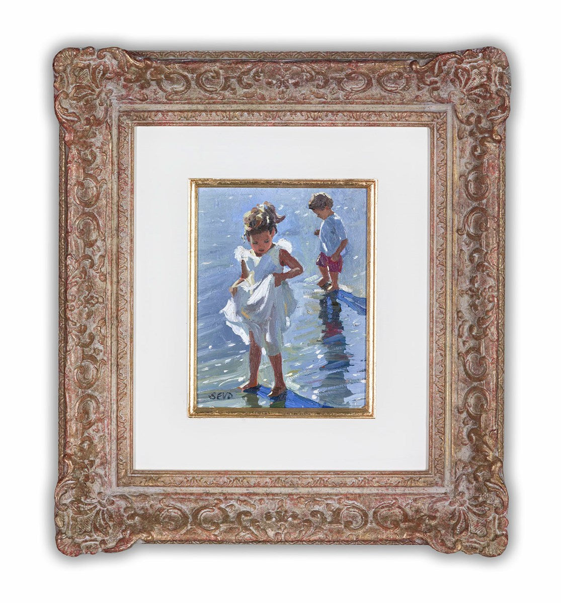Morning Paddle (Framed)