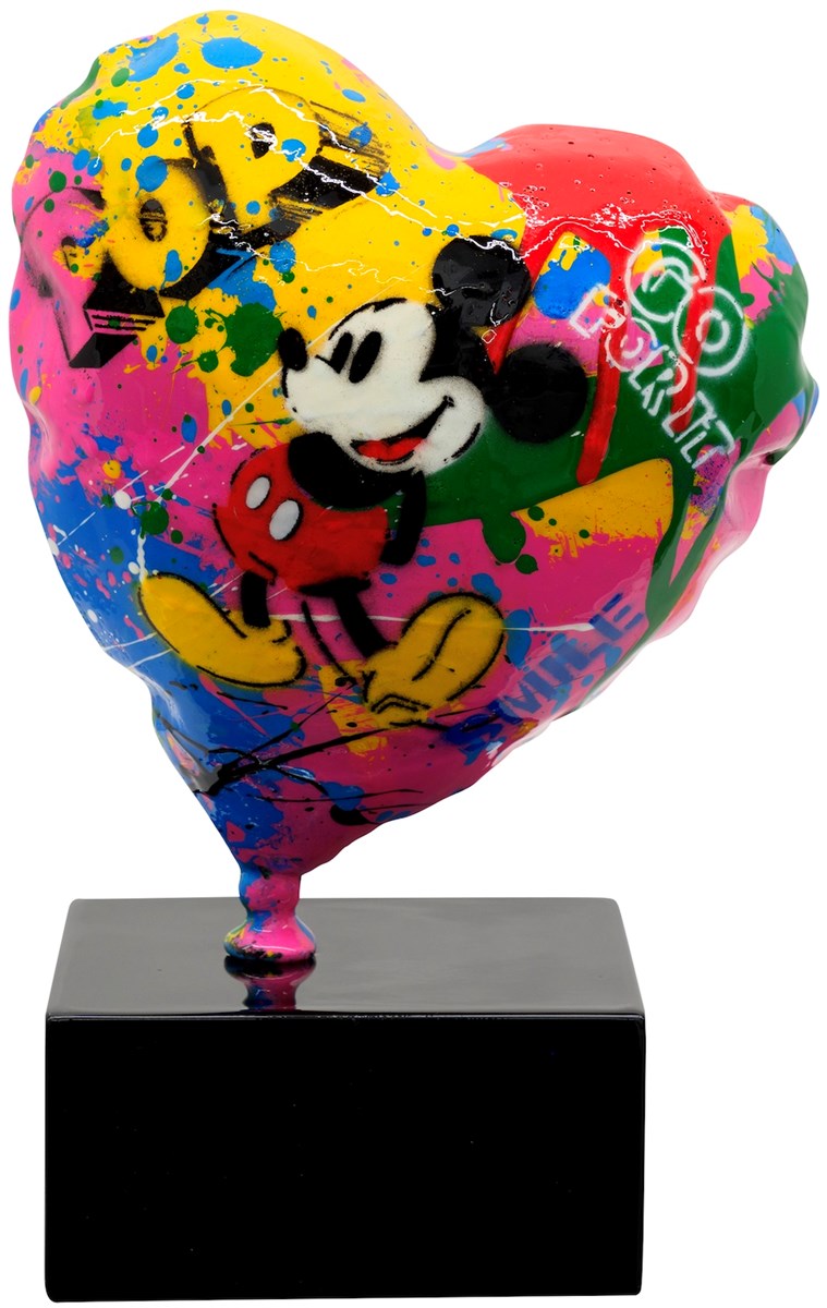 Mickey Balloon Heart
