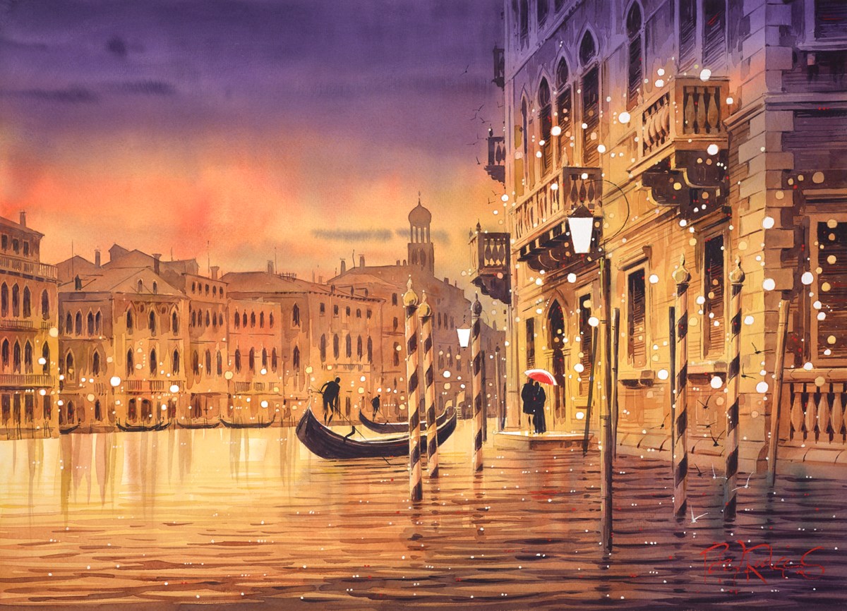 Gondola For Two - Venice