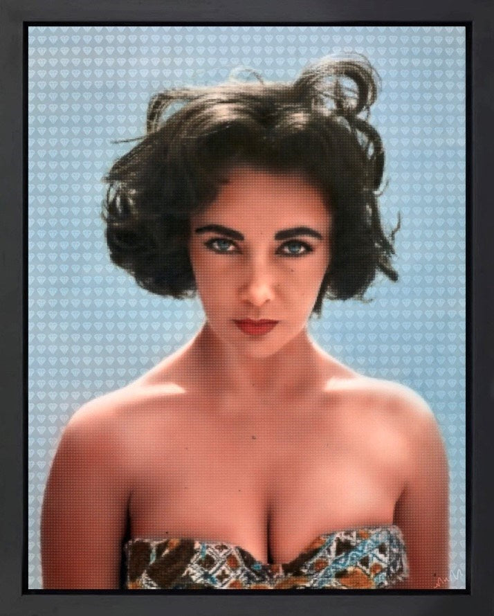 Elizabeth Taylor (Framed)