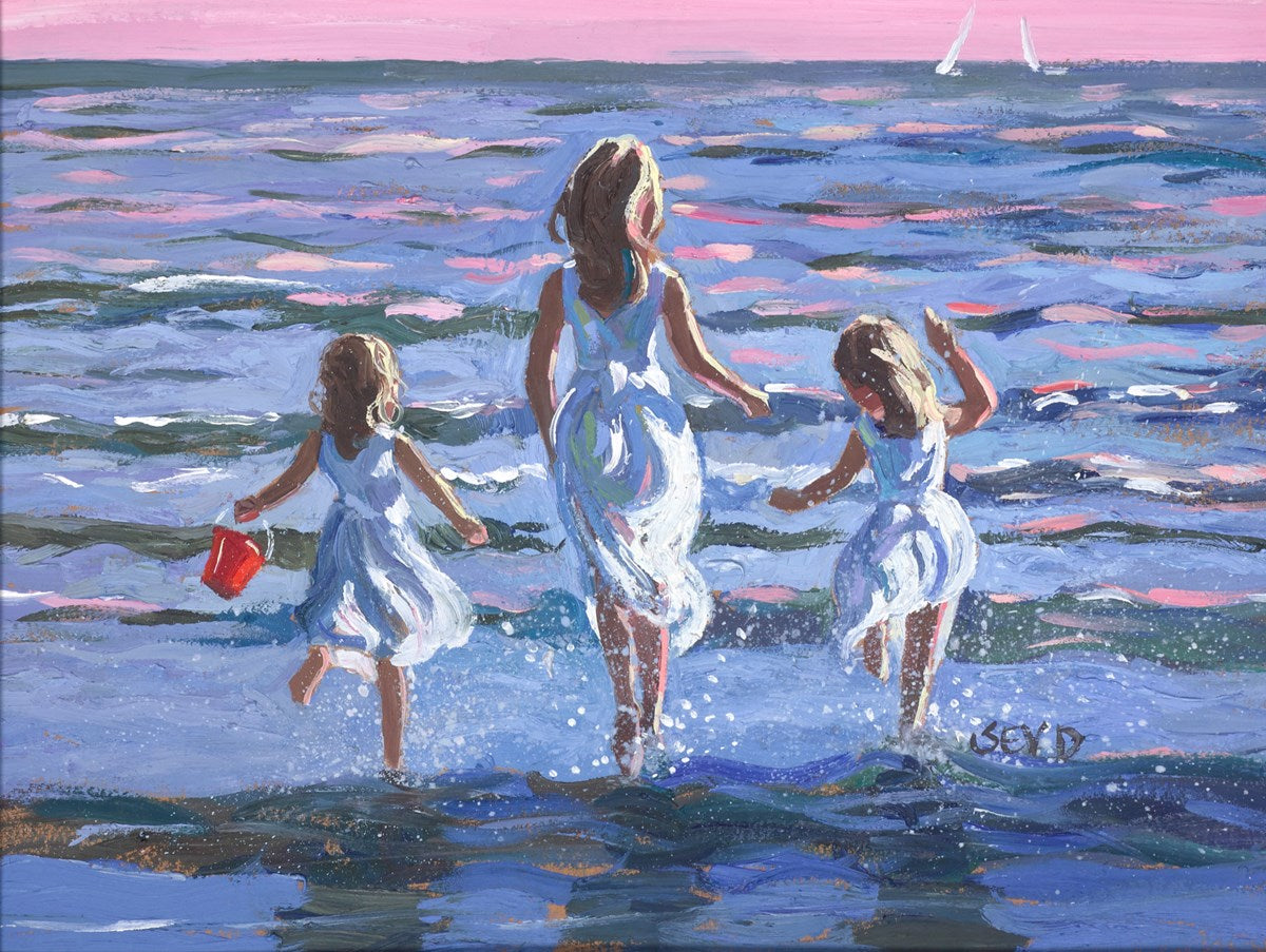 Playing in the Surf
