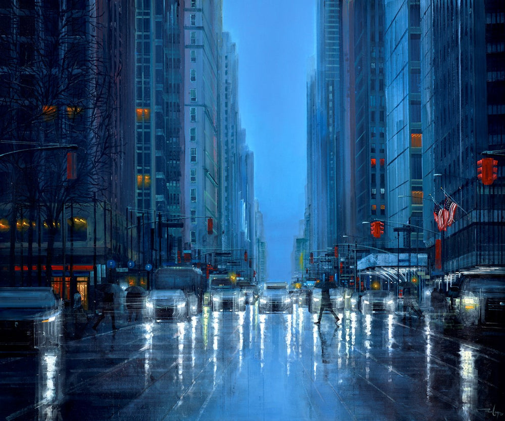 Hazy Shades of Blue