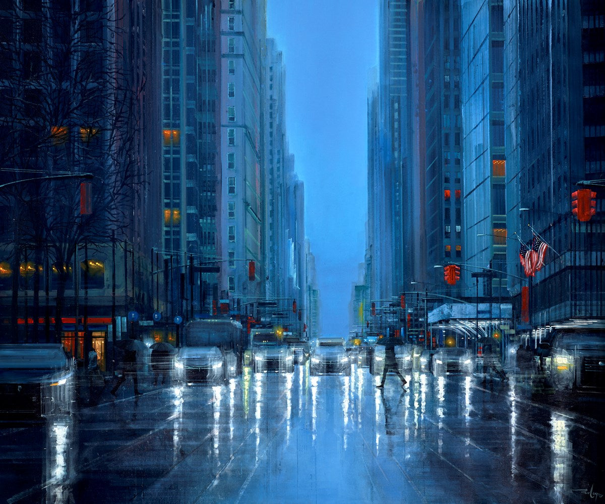 Hazy Shades of Blue