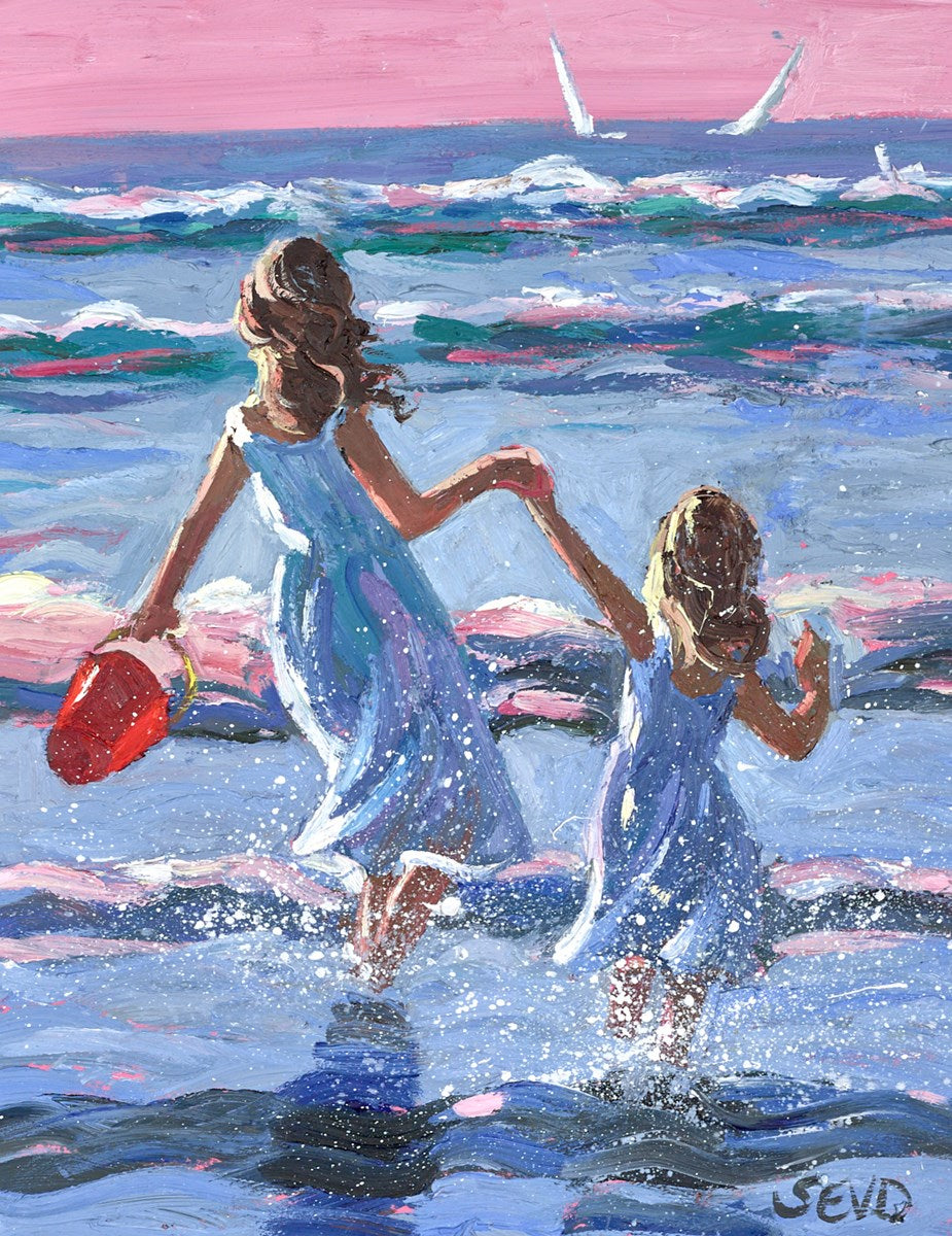 Frolicking in the Surf
