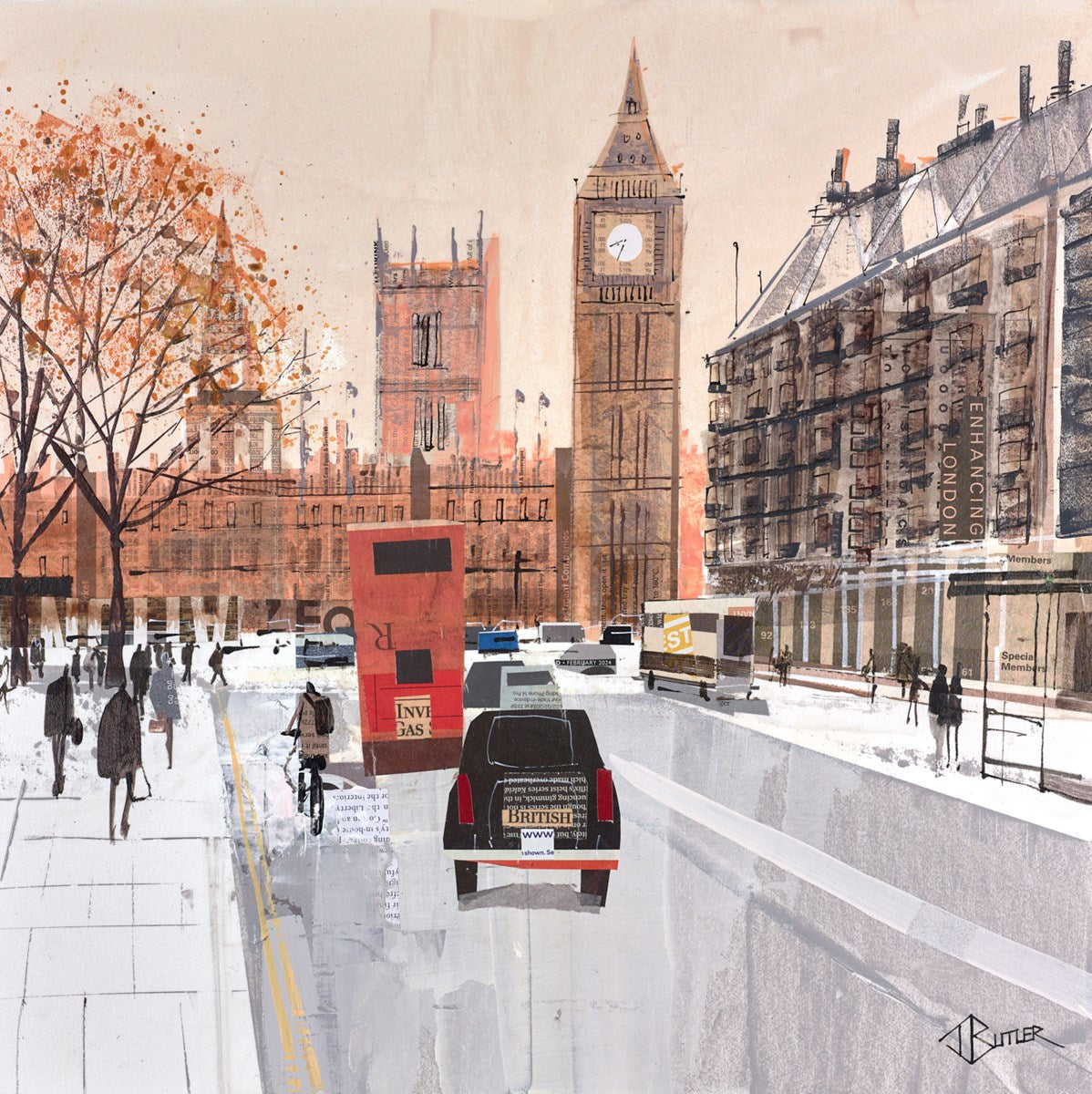 Autumn in London (study)