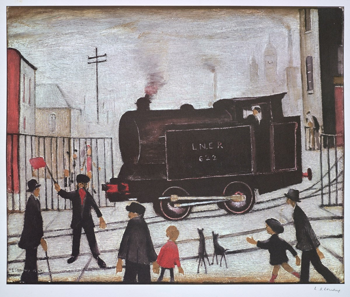 Level Crossing with Train (Limited Edition of 750)