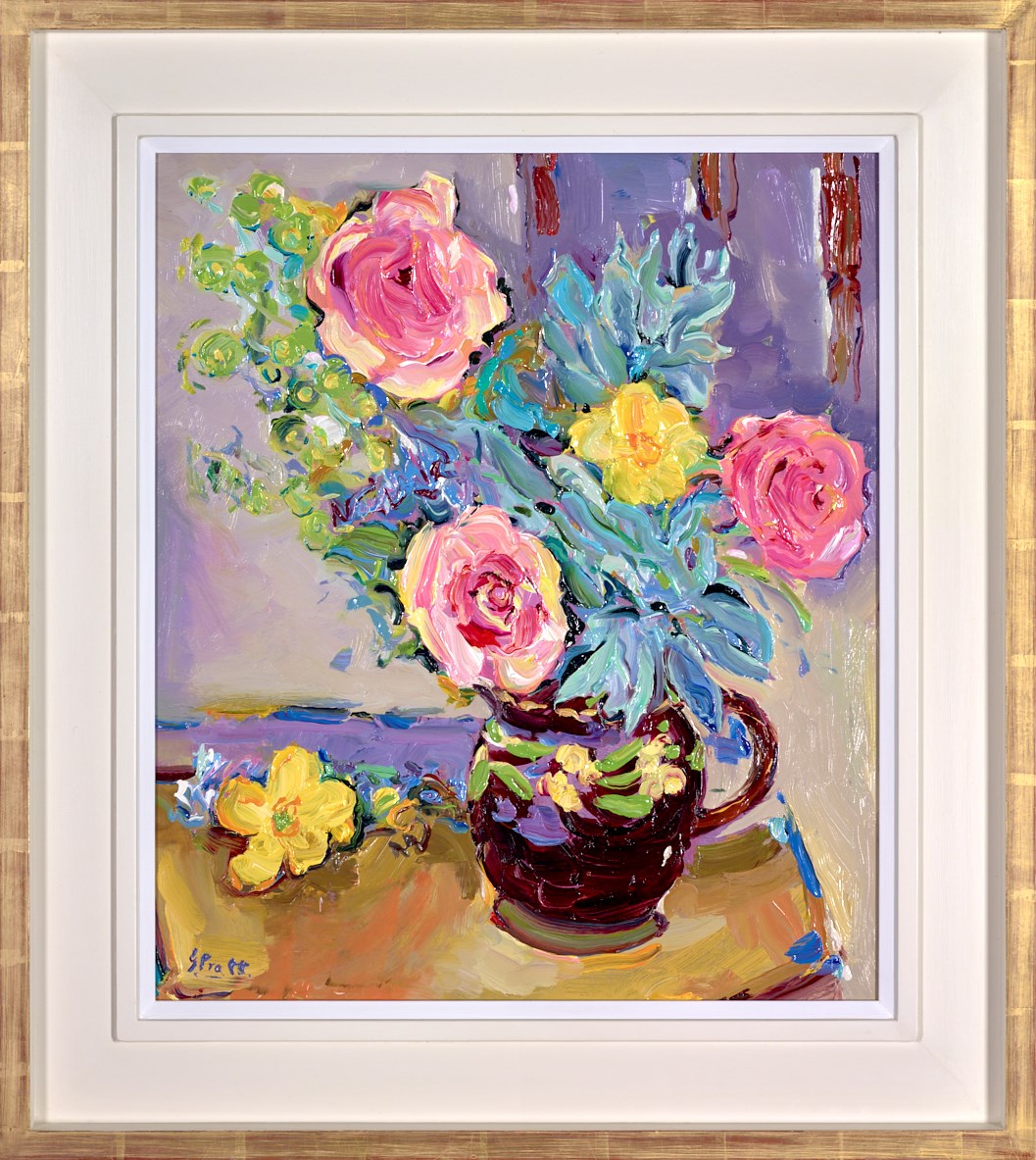 Foxhill Roses in French Jug