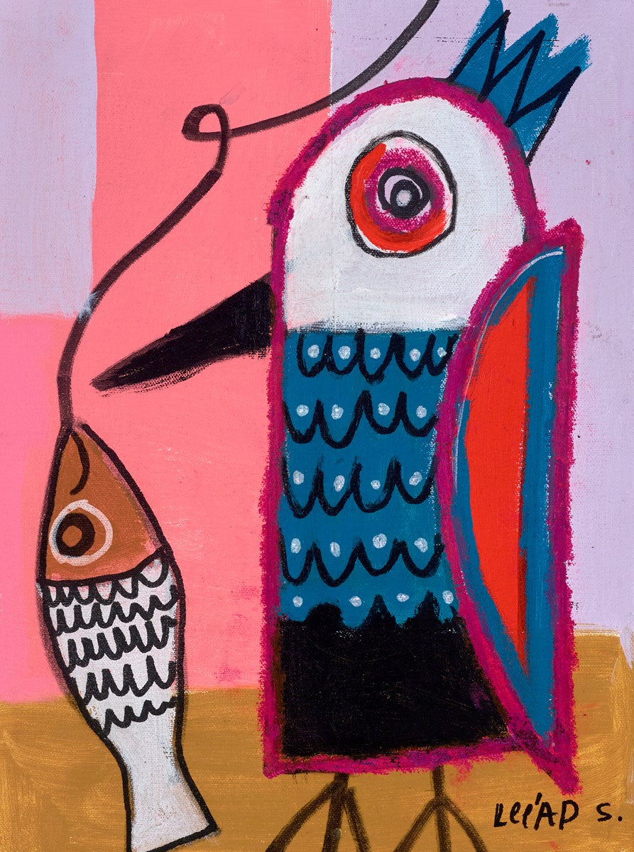 Kingfisher and Fish