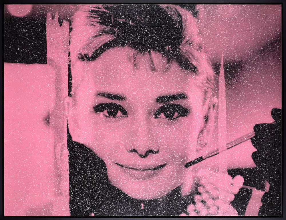 Audrey Hepburn, New York Pink