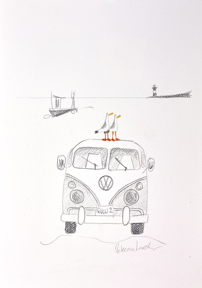 A Drive to the Coast III (sketch)