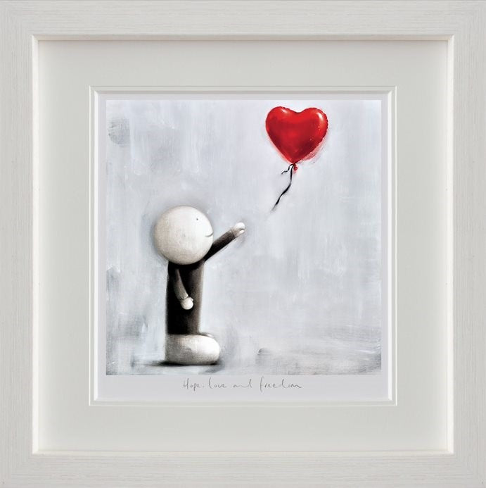 Hope, Love and Freedom (Framed)