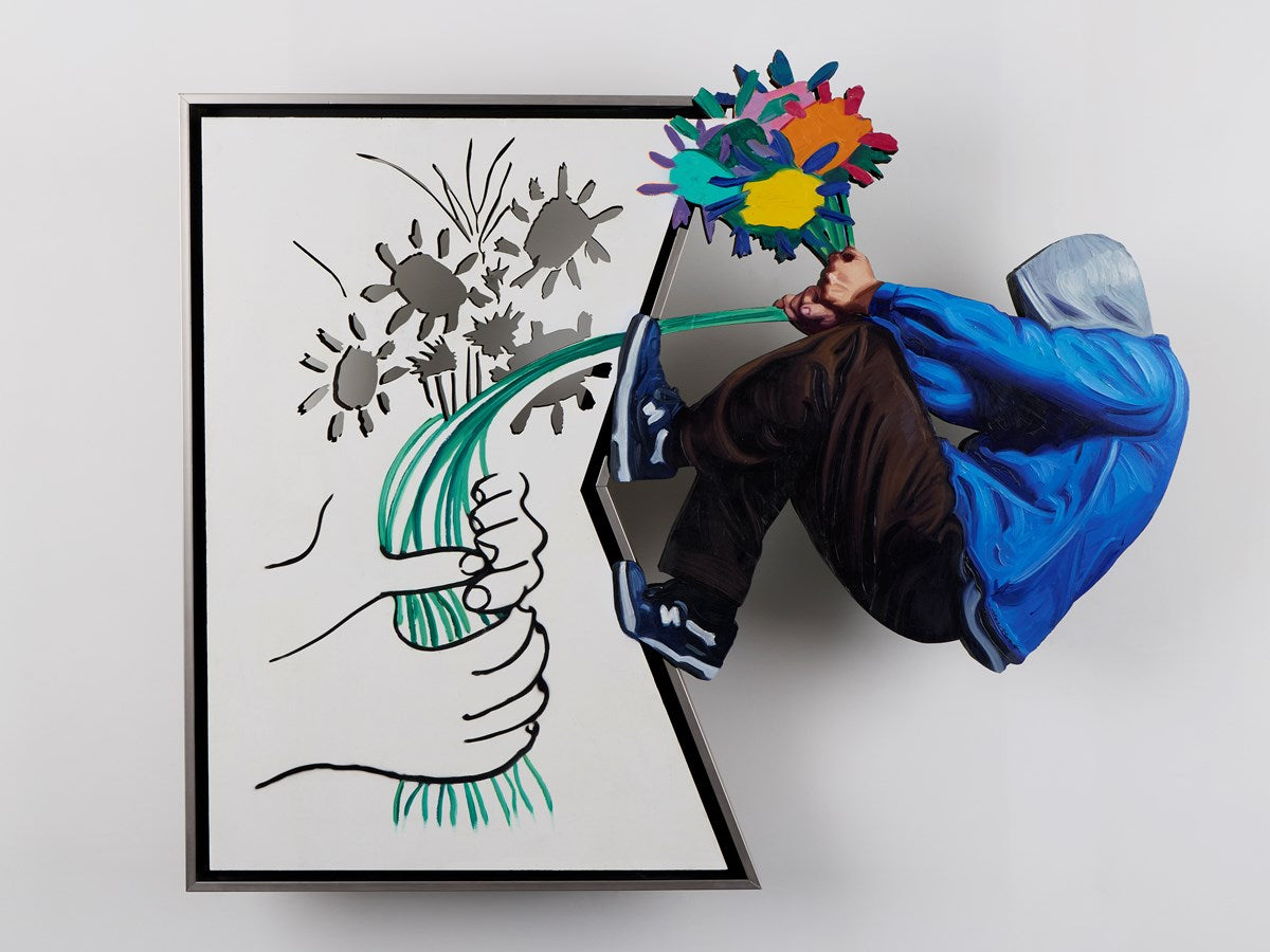 Picking Flowers (Framed)
