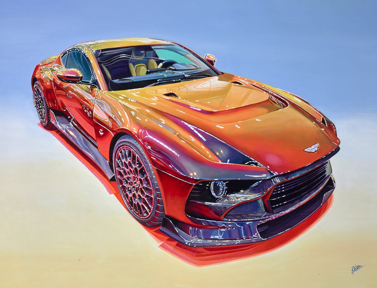 2024 Aston Martin Valour in Andromeda Red Paintwork