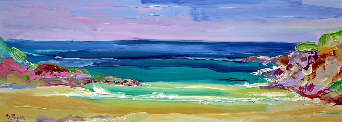 Trevone Beach Colour Study II